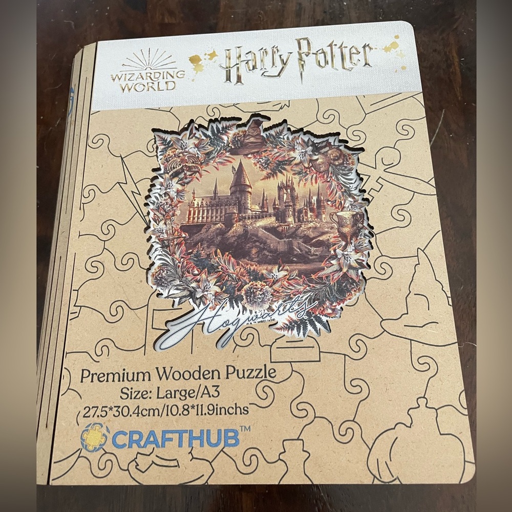 Harry Potter CraftHub Wooden Puzzle